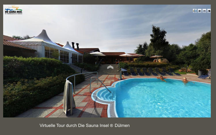 Virtuelle Tour durch Die Sauna Insel ® Dülmen